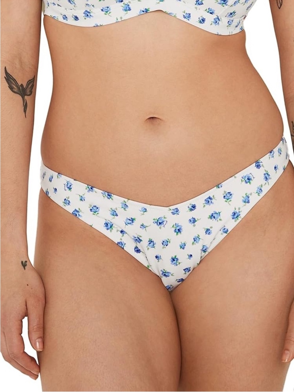Morning Sky White Brazilian
Bikini Bottom